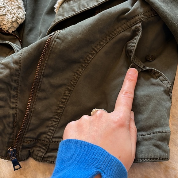 Marrakech S army green Moto jacket soft - Picture 4 of 9